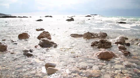 Greek Beach Stock Footage 23880447
