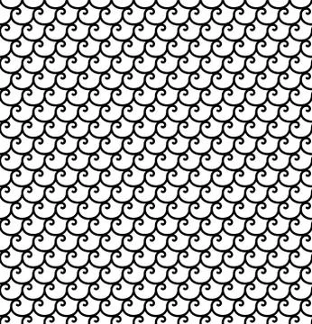 Greek blue waves seamless vector pattern ornament Illustrazione stock