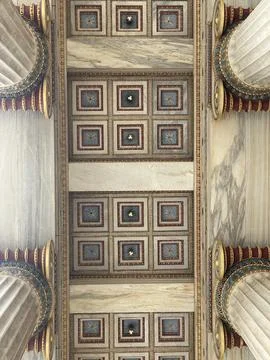 Greek Ceiling Stock Photos