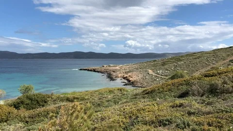 Greek coast Stock Footage 89960681