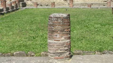 Greek Column Stock-Footage 11242579