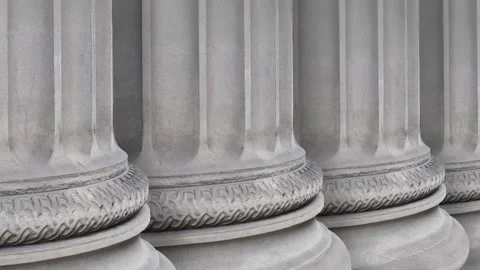 Greek Columns Architecture Stock Footage 274506824