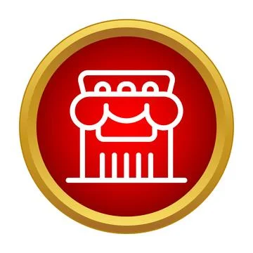 Greek doric column capital structure icon 스톡 일러스트