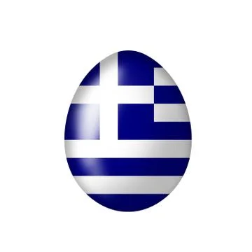 Greek egg Stock Illustration