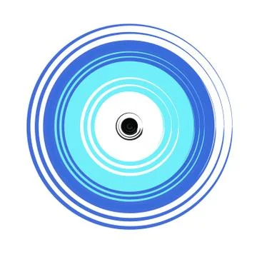 Greek evil eye vector - symbol of protection Stock Illustration