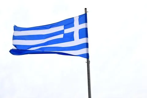 Greek Flag Stock Photos