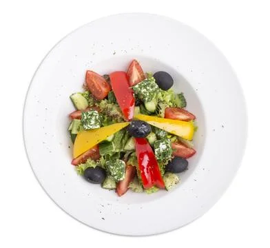 Greek salad. Stock Photos
