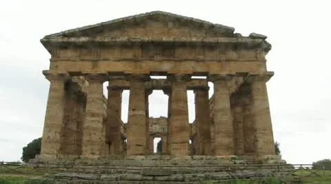 Greek Temple Video stock 11238133