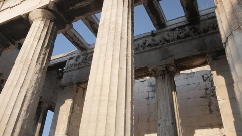 Greek temple Stock Footage 127168430