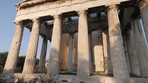 Greek temple Stock Footage 127168454
