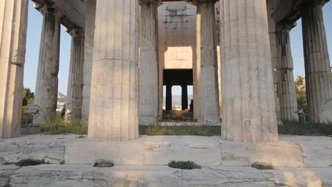 Greek temple Stock Footage 127168509