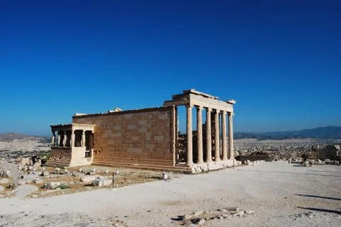 Greek temple Stock Photos