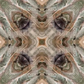 Greek textured vector seamless pattern. Repeat tribal abstract background. Gr Stock Illustration