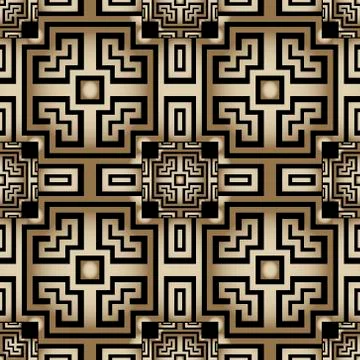 Greek vector seamless pattern. Repeat tribal abstract background. Greek key m 스톡 일러스트