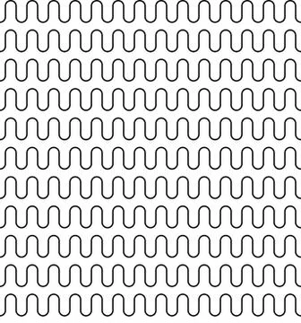 Greek waves seamless vector pattern or ornament. Stock Illustration