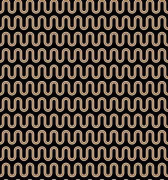Greek waves seamless vector pattern or ornament. Illustrazione stock