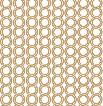 Greek waves seamless vector pattern or braided chain ornament. Stock Illustration