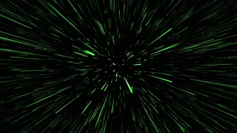 Green 3d Particle background Stock-Footage 170847004