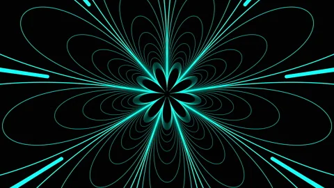 Green abstract animation Stock Footage 87667874