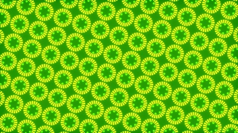 Green abstract background and particles, loop Stock Footage 63302334