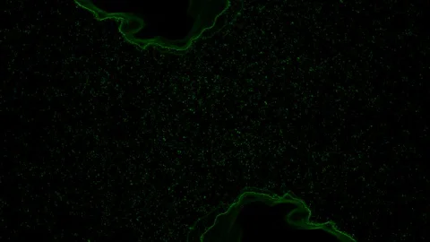 Green abstract background on black Stock Footage 125698433