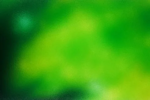 Green abstract background with blurred bokeh texture Stock Illustration