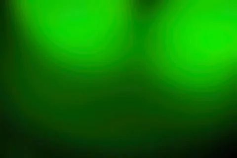 Green abstract background with blurred light effects Stock Illustration