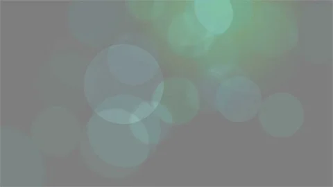Green abstract background with bokeh. Loop animations. With a central location Stock Footage 73474306