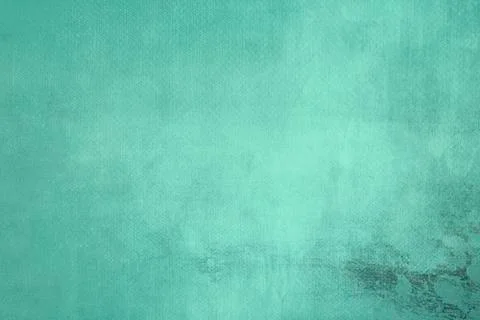 Green abstract background on canvas texture Foto stock