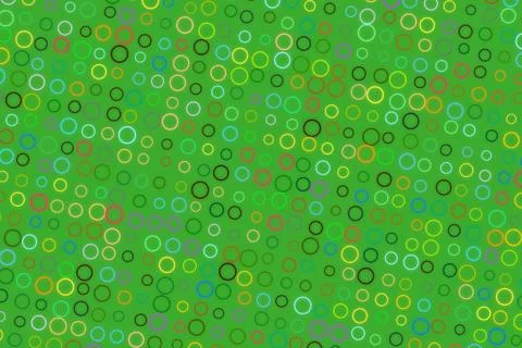Green abstract background with circular patterns and shades Stock Photos