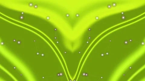 Green abstract background with connected glowing lights 스톡 동영상 331647237
