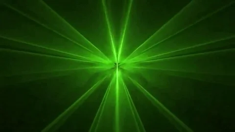 Green abstract background cycled animation Stock Footage 98247261