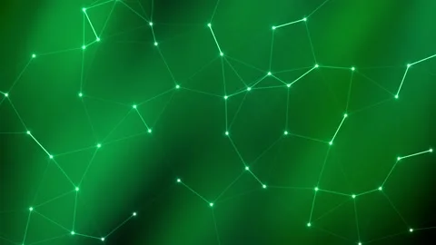 Green Abstract Background Data Network C... | Stock Video | Pond5