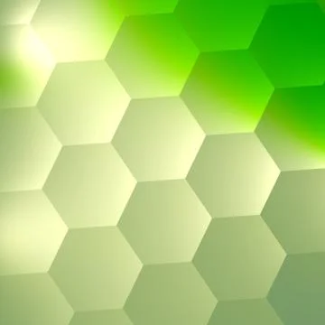 Green abstract background design - geometric mosaic pattern - modern Stock Illustration