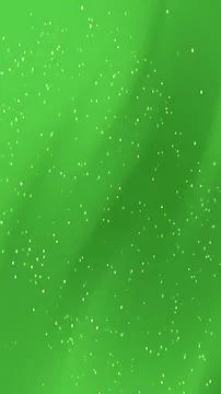Green abstract background featuring white sparkling particles and soft glow.. Stock Illustration