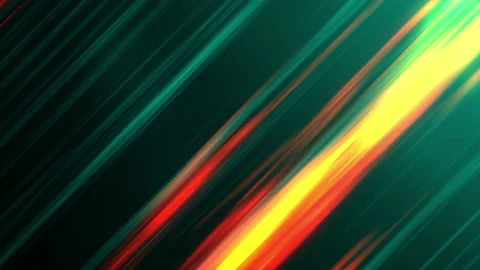 Green abstract background with fiery lines Stock Footage 230294491