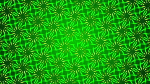 Green abstract background, floral, loop Stock Footage 54558868