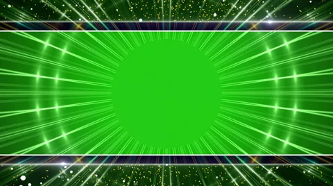 Green abstract background, frame, loop Stock Footage 51057236
