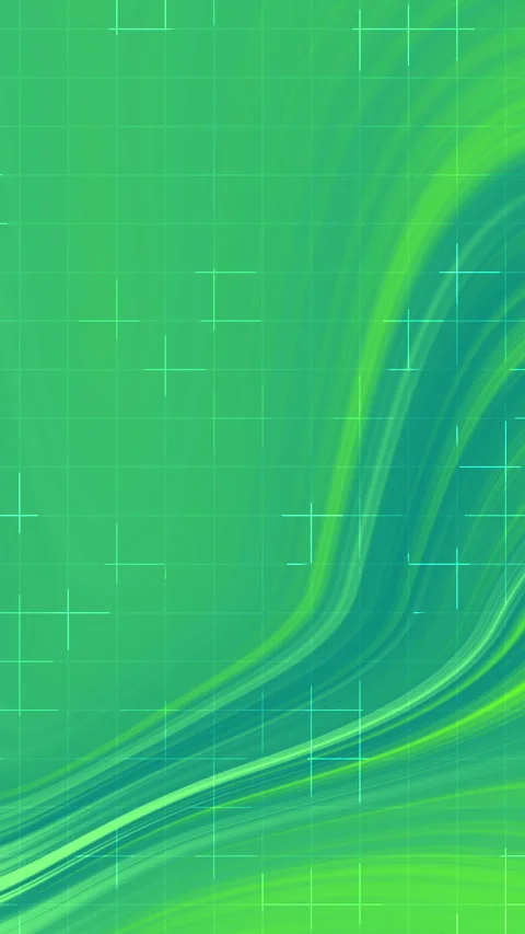 Green abstract background with a grid pattern. Suitable for presentations Video stock 306199783