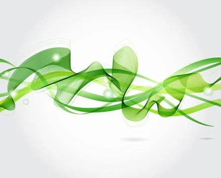Green abstract background Stock Illustration