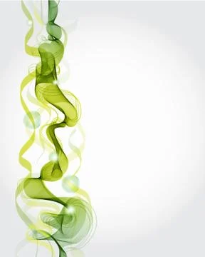 Green abstract background Stock Illustration