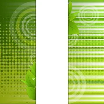 Green abstract background Stock Illustration
