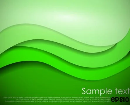 Green abstract background Stock Illustration