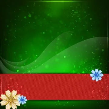 Green abstract background. Stock Illustration