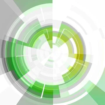 Green Abstract Background Stock Illustration
