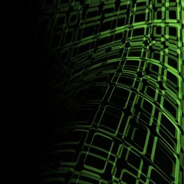 Green Abstract Background Stock Illustration