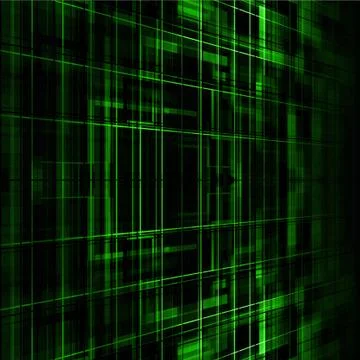 Green Abstract Background Stock Illustration