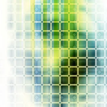 Green Abstract Background Stock Illustration