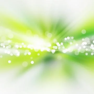 Green Abstract Background Stock Illustration