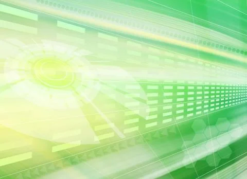 Green Abstract Background Stock Illustration